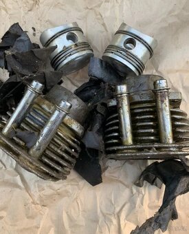 Originální nové hlavy ventily vodítka z vojenského depozitu - 17