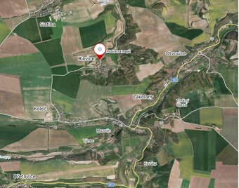 Stavební pozemek v obci Blevice, cca 15 km od Prahy - 17