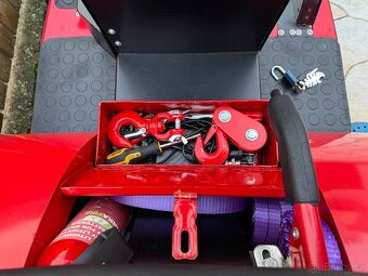 Sněžný elektrický traktůrek BROLS 1000 + el.radlice TOP STAV - 17