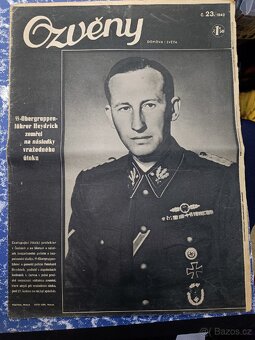 Atentát na Heydricha časopisy,noviny - 17