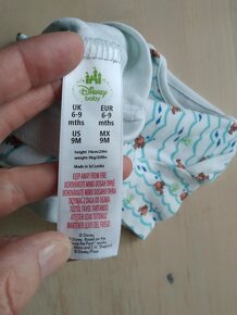 Bodyčka bez rukávů, s krátkým rukávem vel 62,68,74 - 17