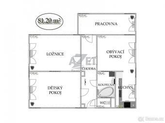 Prodej bytu 4+kk, 83 m2, Ostrava - Poruba, ul. Hlavní Třída. - 17