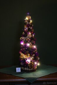 Vánoční stomeček 42cm světelný - 17