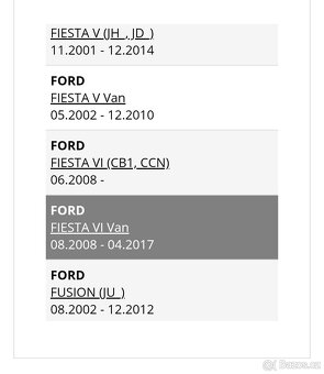 Nový naftový filtr Ford, Peugeot, Citroën, Toyota, Mazda - 17