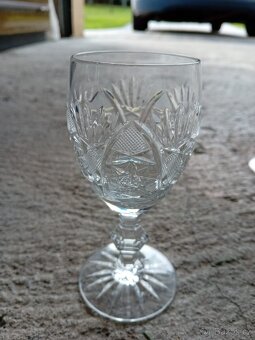 Křišťálové sklenice, nekolik sad - 17