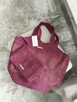 Luxusní, plážová taška + psaníčko  CALZEDONIA - 17