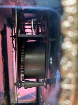 Velké 98 cm hodiny bule 18 století. - 17