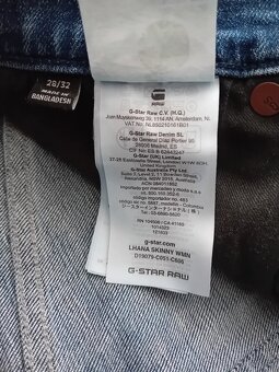 G Star Raw dámské skinny džíny vel. M/28/32 - 17