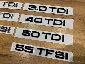 AUDI chromove znaky loga AUDI kruhy - 17