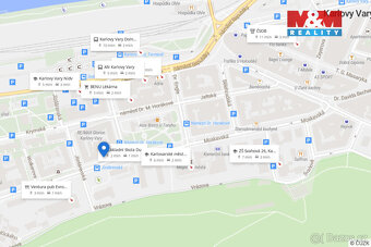 Pronájem bytu 2+kk, 49 m², Karlovy Vary, ul. Moskevská - 17