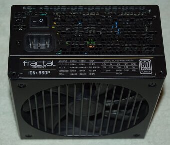 Fractal Design ION+ 760P plně modulární, tichý, PLATINUM - 17