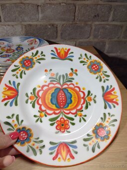 Ručně malované český Porcelán - 17