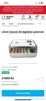 Líheň inkubátor Janoel 24 - 17