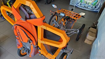 Terénny vozik 2x 1500W 40km/h dojazd 50km aj pre vozičkárov - 17