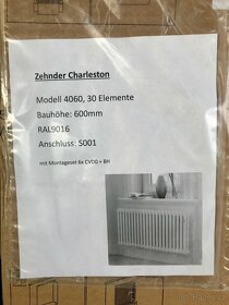 Designovy radiator ZEHNDER Charleston 1400x600 - 17