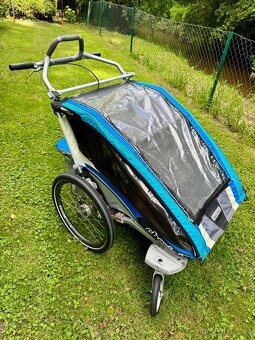 Chariot CX2 vč. setu pro kolo a běh/brusle - 17