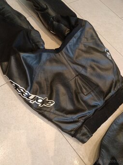 Alpinestars Gp Plus-Pánská kožená moto kombinéza, dvoudílná - 17