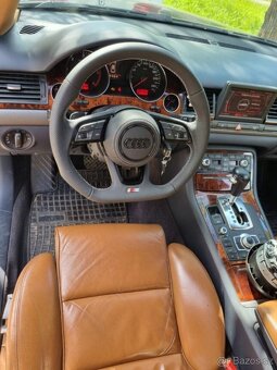 AUDI VOLANT ZKOSENY SPORTOVY + PADLA + AIRBAG - 17