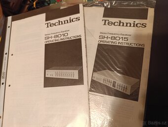Equalizer Technics  SH-8046, SH-8010, SH-8015VINTAGE - 17