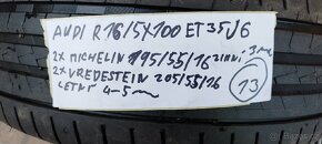 ALU Kola Audi R16/5x100 - 17