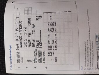 VW Passat Variant 3C B6 RV 2010 Výměna pouze za  Dodávku - 17