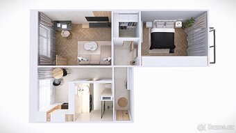 Pronájem bytu 2+1, 57 m2 – Znojmo - Pražská - 17