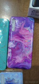 Samsung galaxy A50 modrá perleť +12 krytů - 17