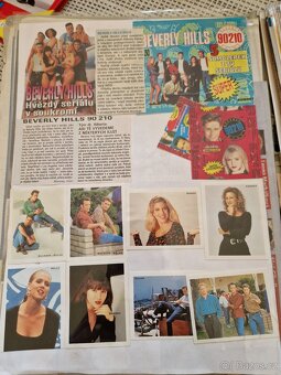 Sbirka seriál Beverly Hills 90210 - knihy, parfém, puzzle a - 17