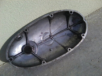 Jawa-čz 175/356-kryty reflektoru a motoru,brzdy,stojan - 17