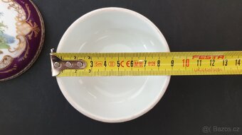 Starožitná porcelánová šperkovnice "Míšeňský Styl" - 17