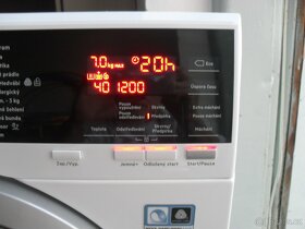 SLIM/ÚZKÁ PRAČKA-45CM AEG S PŘEDNÍM PLNĚNÍM 7KG,STÁŘÍ ROK - 17