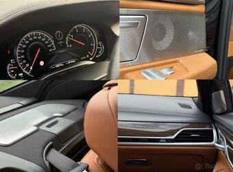 BMW 740XD 2018 M-PACKET / NAPPA / B&W / TAŽNÉ / LASER / TOP - 17