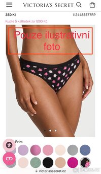 Victoria’s Secret 38C podprsenka bez kostic • kalhotky - 17