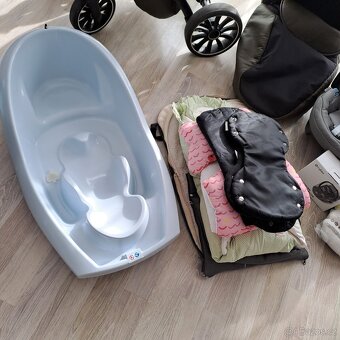 Kočárek ANEX 2v1 + CYBEX autosedačka + doplňky – komplet - 17