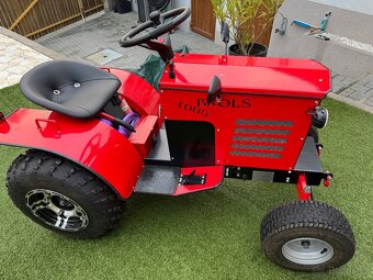 BROLS 1000 elektrický traktůrek univerzální TOP STAV - 17