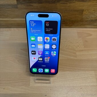 iPhone 15 Pro 256GB, bílý, 100% baterie (rok záruka) - 17