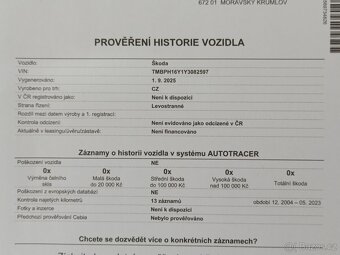 ŠKODA Fabia 1.4 Mpi . 145.466 Km.. po 1. majiteli.. původ ČR - 17