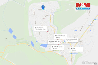 Prodej pozemku k bydlení, 1639 m², Lomnice, ul. Kraslická - 17