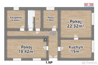 Prodej rodinného domu, 86 m², Mnichov u Poběžovic - 17