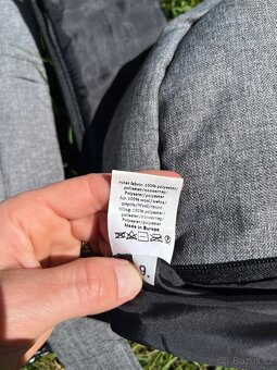 Plně vybavený sourozenecký kočár Thule, fusaky z vlny - 17