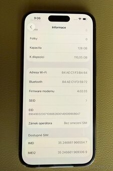 iPhone 14 Pro 128 GB Gold - 17
