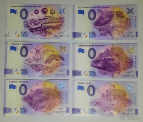 0€ / 0 euro suvenírová bankovka 2018 - 2025 - 17