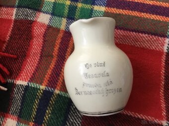 pullitr  1973, podtacek na odlivky, dzbanek RFH s textem - 17