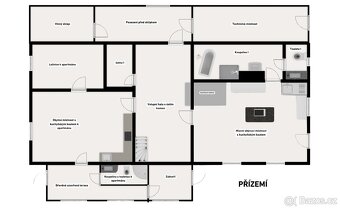 Roubenná chalupa 560m2 po rekonstrukci s wellness - 17