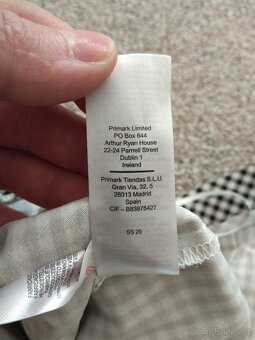 Nové dámské kostkované kalhoty Primark - č. 40 - 17