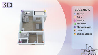 Prodej bytu 2+kk 60 m2, ul. Peškova, Olomouc - Povel - 17