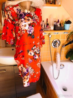 saty# kvetinove# letni# H&M# zvonoverukavy#tehotenske - 17