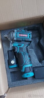 Aku MINI Rázový utahovák-vrtačka,2xAku+nabíječka,NEW. - 17