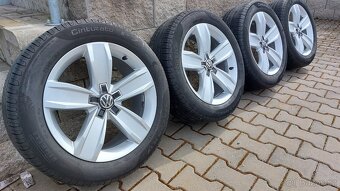 Alu kola 5x112 r17 Istanbul originál vw Passat b8 letní pneu - 17