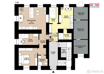 Prodej nájemního domu, 409 m², Lochovice - 17